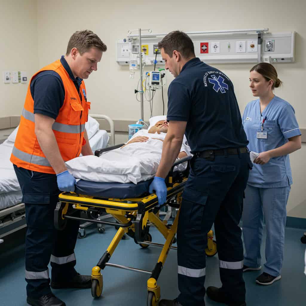 Przygotowanie do transportu medycznego