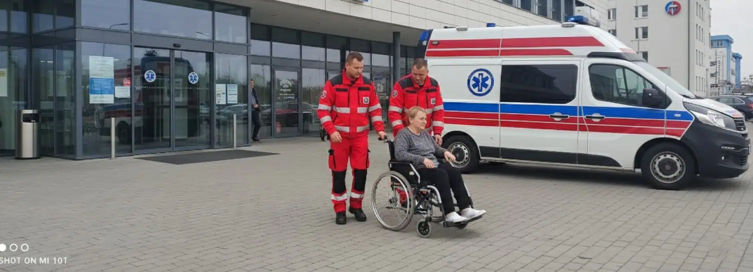 Transport medyczny z Marek do Warszawy