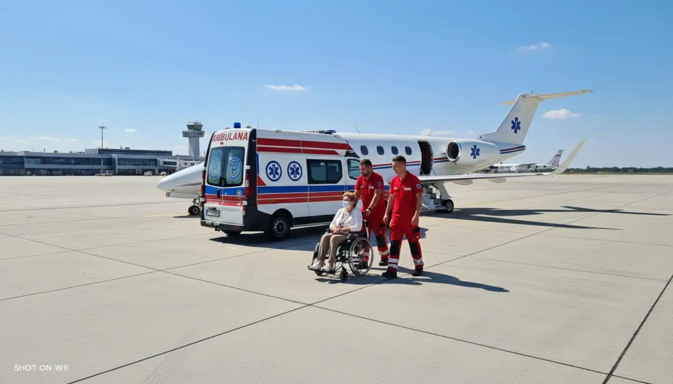 Lotniczy transport medyczny Hiszpania